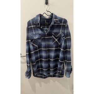 Jach's heritage flannel shirt xl Blue Plaid